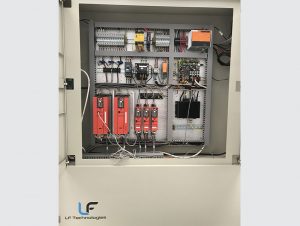 Armoire électrique du banc de choc thermique pour canalisations