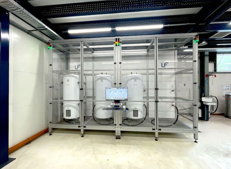 Laboratoire de test pour chauffe-eau