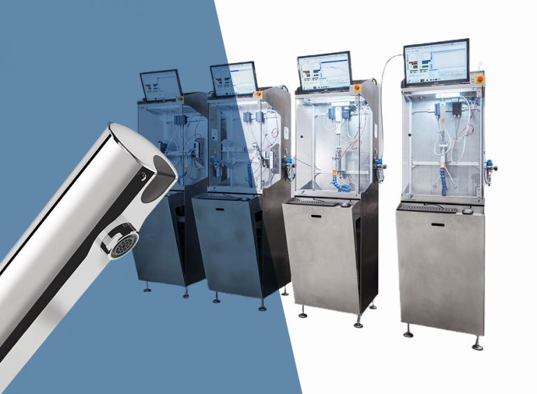 Banc d’endurance pour Robinets à ouverture et fermeture Électroniques