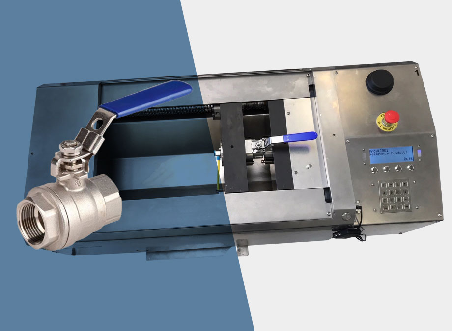 Banc de test d’étanchéité en air de vannes