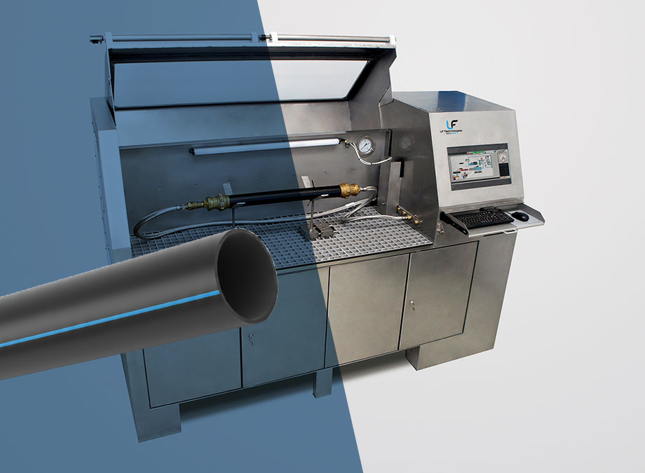 Banc de test en pression statique et cyclique pour tuyauterie et canalisation