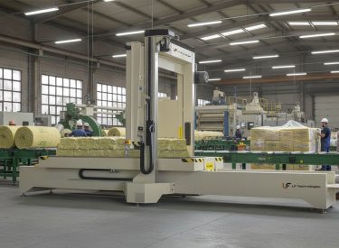 Machine de découpe à fil abrasif pour usine d'isolation