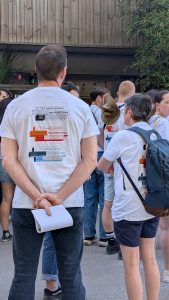 T-shirt personnalisé pour les 30ans de LF Technologies au Festival POUPET 2025