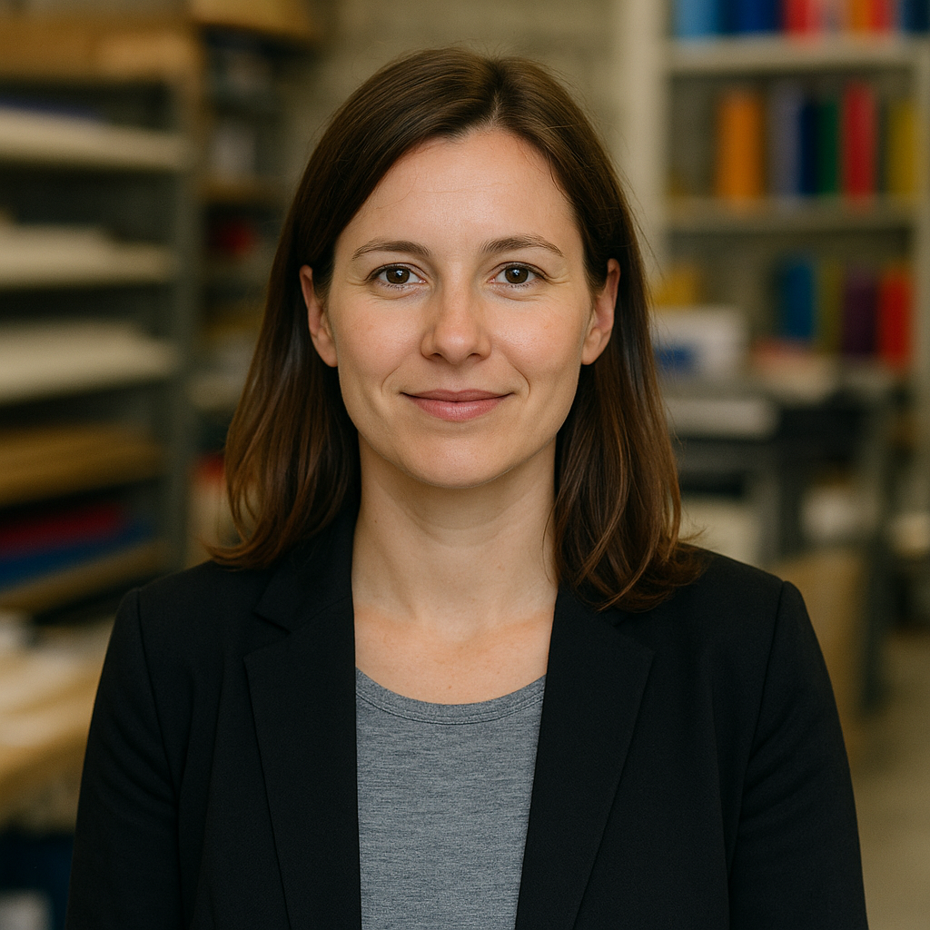 Sandrine H. Responsable Atelier Société de signalétique & PLV