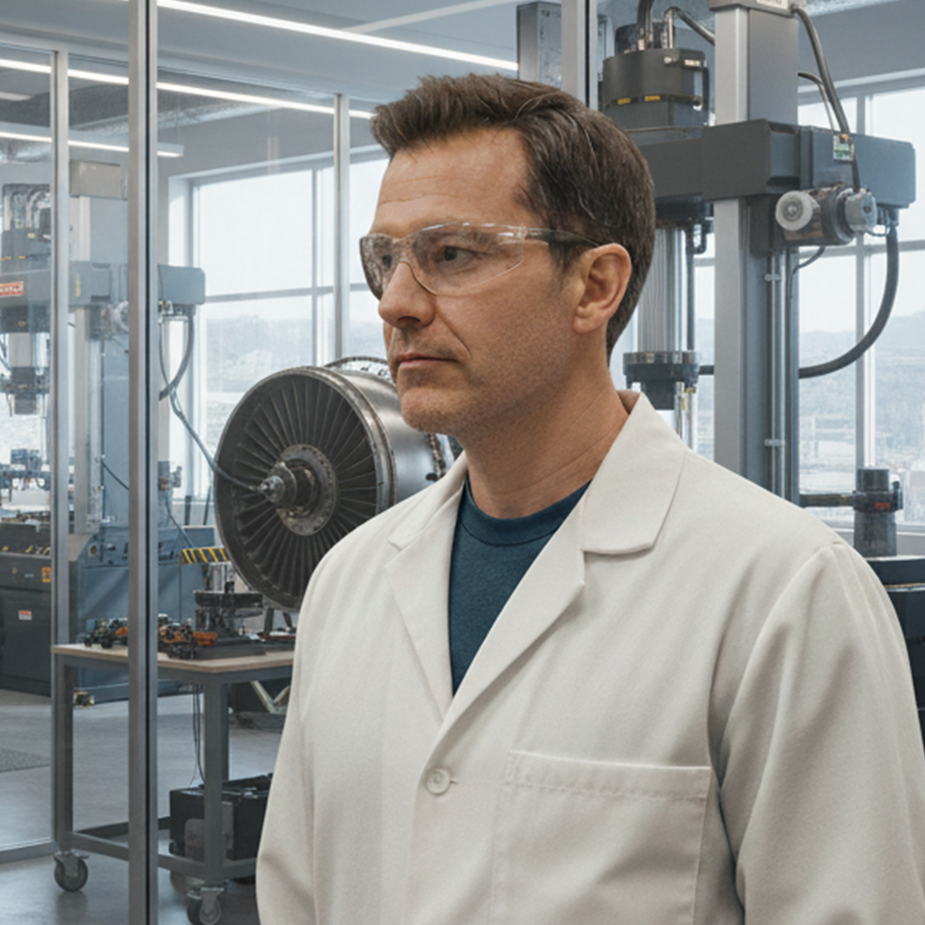 Tanguy F.<br />
Leiter mechanische Tests, Luftfahrtunternehmen