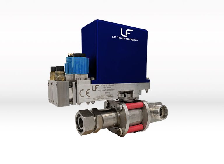 Vanne motorisée subsea autonome