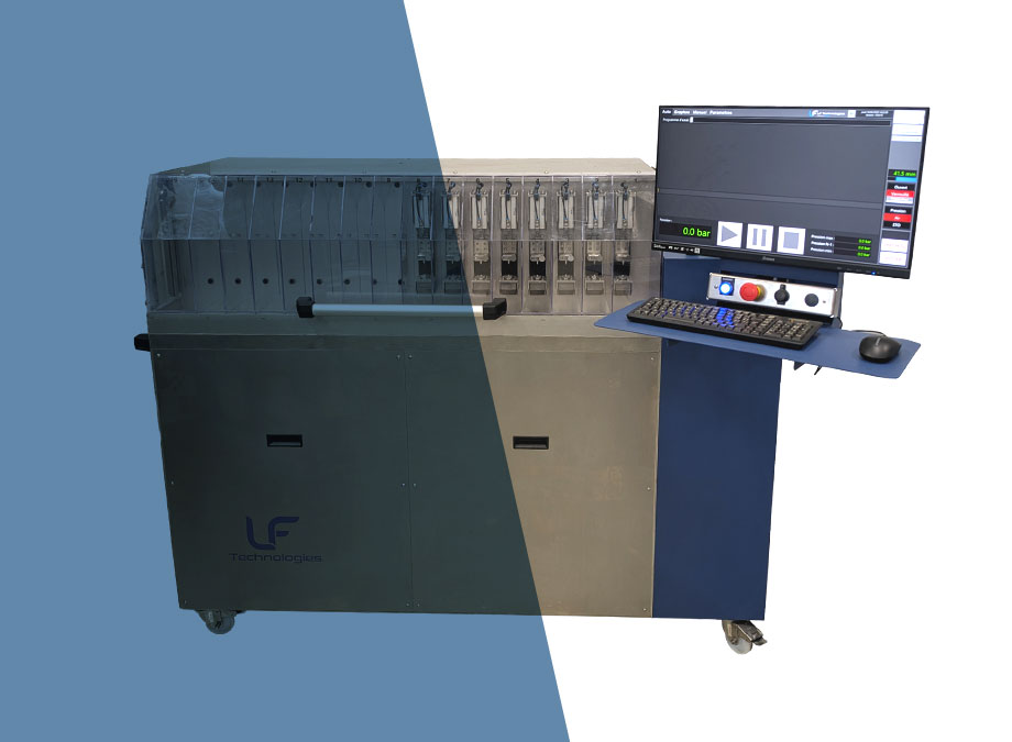 Banc générateur de pression et d’éclatement