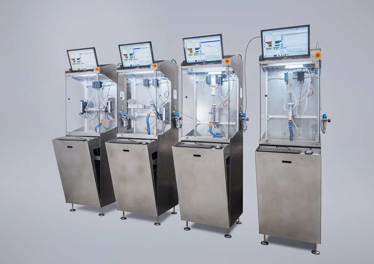 Endurance benches for valves Hydraulic test bench - LF Technologies