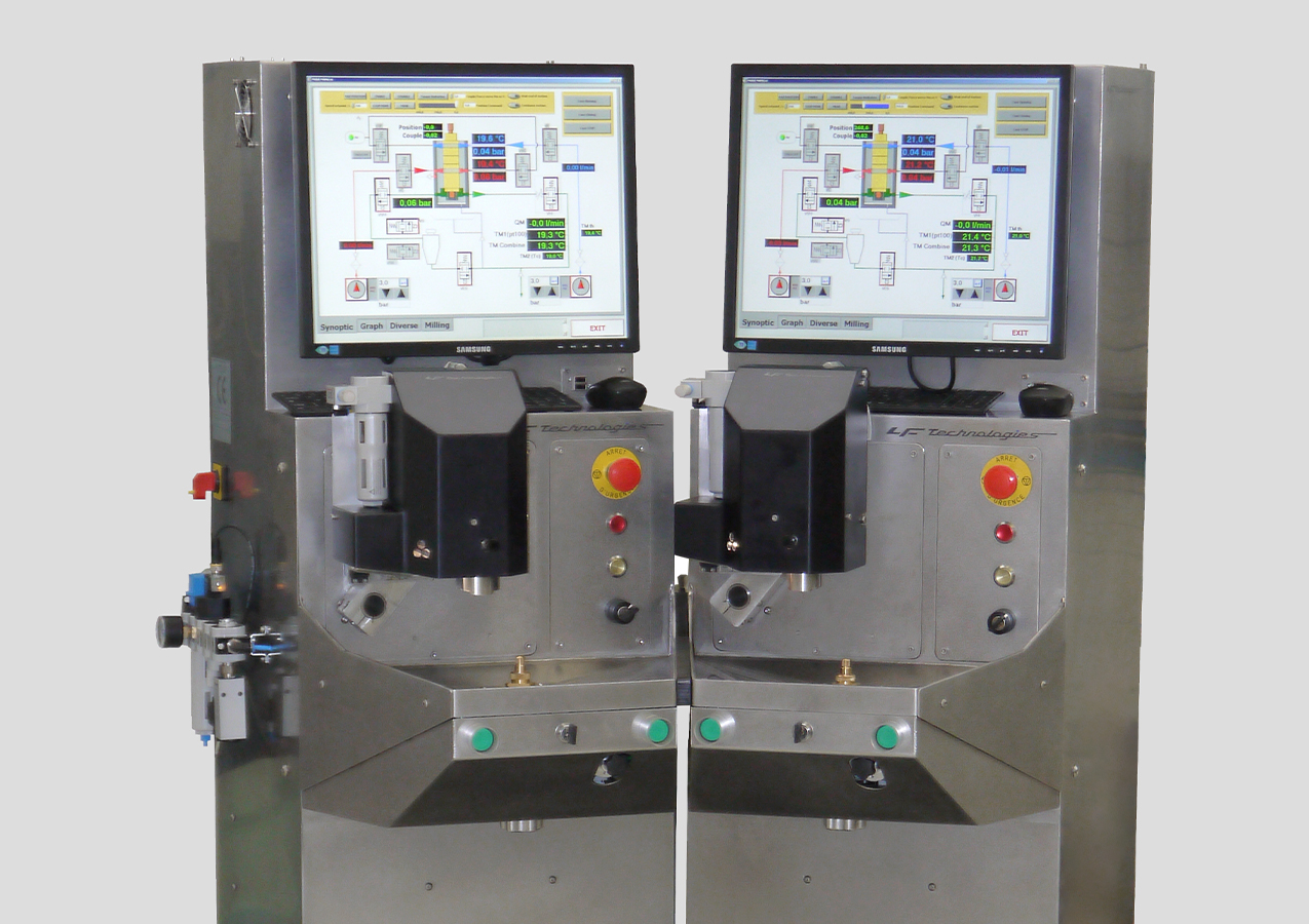 calibration bench for sanitary fittings and fittings components