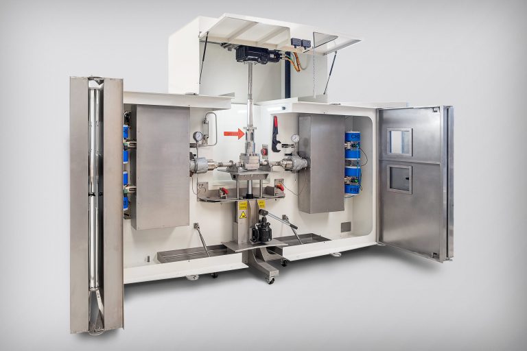 Banc d’essai pour tests de vannes sous pression et chocs thermiques