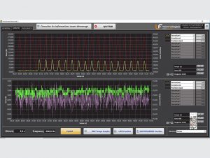 Ecran d'analyse de test 3d