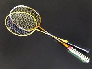 Raquette de badminton testé par le banc de choc LF Technologies
