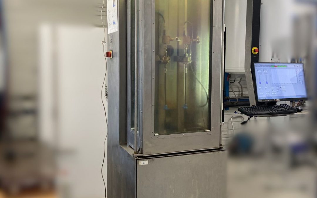 Retrofit d’un banc de test d’éclatement chez LF Technologies